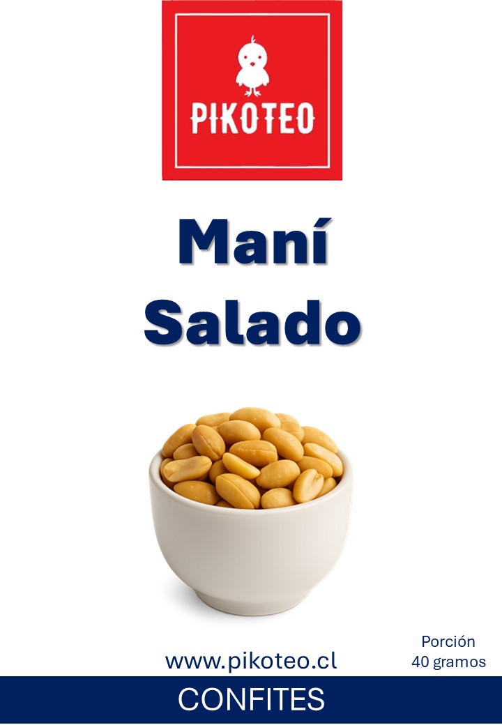 Maní tostado con sal - Imagen 2